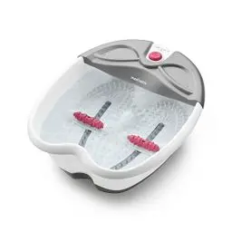 Produktbild: medisana FS 300 Fußsprudelbad mit Fußreflexzonenmassage, elektrisches Fußbad, Warmhaltefunktion, Fußbad mit Massage und Heizung, für große Füße und eine angenehme Fußmassage