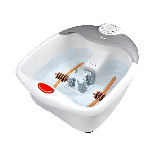 Produktbild: medisana FS 885 Fußsprudelbad mit Wärmefunktion, Angenehme Fußreflexzonenmassage, Massage Fußbad, Fußwanne, Timer-Funktion, Fußmassagegerät mit Vibration, Bis Schuhgröße 46