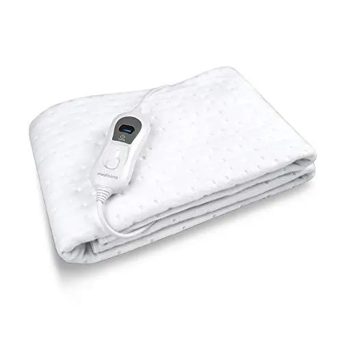 Produktbild: Medisana HU 665 Wärmeunterbett 150 x 80 cm, Heizdecke mit Abschaltautomatik und Überhitzungsschutz, elektrische Wärmedecke für das Bett mit 3 Temperaturstufen, waschbar