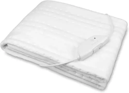 Produktbild: medisana HU 674 Wärmeunterbett, 150 x 80 cm, Heizdecke mit Abschaltautomatik und Überhitzungsschutz, elektrische Wärmedecke für das Bett mit 4 Temperaturstufen, waschbar