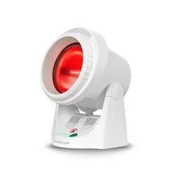 Produktbild: medisana IR 850 Infrarot-Wärmelampe 300 Watt, Infrarotleuchte zur Verbesserung des Wohlbefindens, Wärmestrahler zur Entspannung der Muskulatur mit Timerfunktion und UV-Licht Schutz