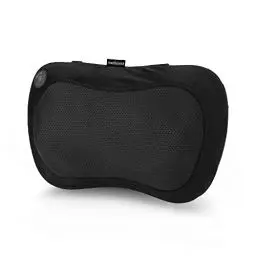 Produktbild: medisana MC 200 Shiatsu-Massagekissen mit Wärmefunktion, 4 rotierende Massageköpfe, Rotlichtfunktion für Nacken, Schulter, Rücken und Beine