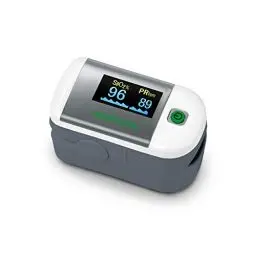 Produktbild: Medisana PM 100 Pulsoximeter, Fingeroximeter zur Messung der Sauerstoffsättigung im Blut, Pulsmesser mit OLED-Display und One-Touch Bedienung