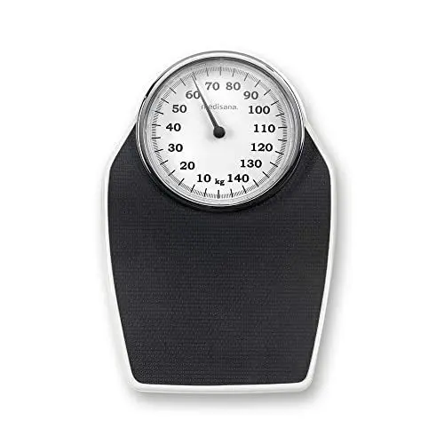 Produktbild: medisana PSD mechanische Personenwaage bis 150 kg, analog, Retrowaage im klassischem Design Badezimmerwaage im klassichen Design und großer Skala