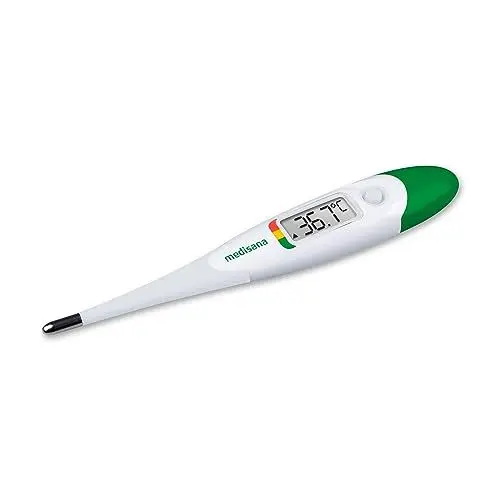 Produktbild: medisana TM 705 digitales Fieberthermometer, Thermometer mit Fieberalarm, Wasserfest, Schnell & Genau, Mit praktischer Speicherfunktion, Für Babys, Kinder und Erwachsene