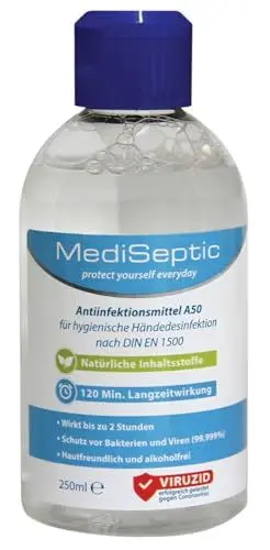 Produktbild: Mediseptic Antiinfektionsmittel Transparent 250 ml