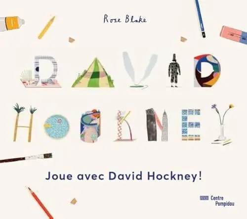 Produktbild: Meet David Hockney - Children activity book 6-10 years (French Edition)
