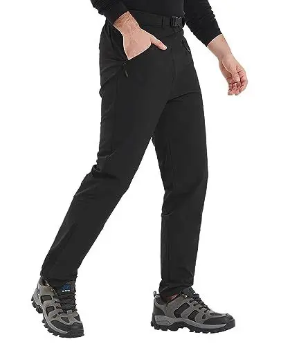 Produktbild: MEETWEE Herren Fahrradhose Atmungsaktiv Lang Radlerhose Laufhose für Outdoor-Sports M-3XL Verdickte Ausführung