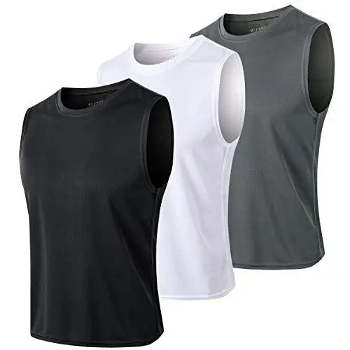 Produktbild: MEETYOO Herren T3 Vest, Schwarz + Gery + Weiß, M EU