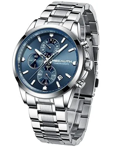 Produktbild: MEGALITH Klassische Uhr BQG8272-sblue