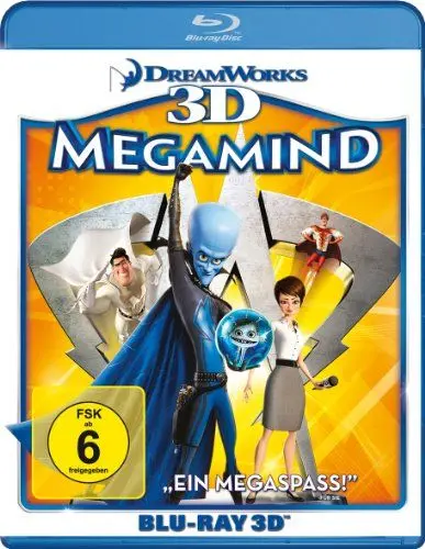Produktbild: Megamind (3D Blu-ray)