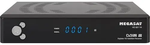 Produktbild: Megasat Satellitenreceiver HD 601V4 schwarz