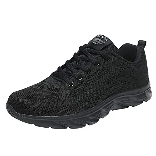 Produktbild: Meggsnle Laufschuhe für Herren Atmungsaktiv Sofort spürbarer Sportschuhe Sneaker Schlupfschuhe Slip On Blau Trekking-& Wanderhalbschuhe Leichte Hallenschuhe Fitness