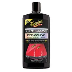 Produktbild: Meguiar's G17216EU Ultimate Compound Autopolitur - Hochleistungs Politur zur Autopflege & Kratzerentfernung - Wirbelkratzer - 450ml
