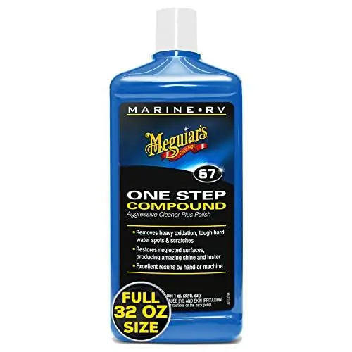 Produktbild: Meguiar's M6732 Marine RV One Step Compound Aggressive Cleaner PLUS Polish Politur, 945ml