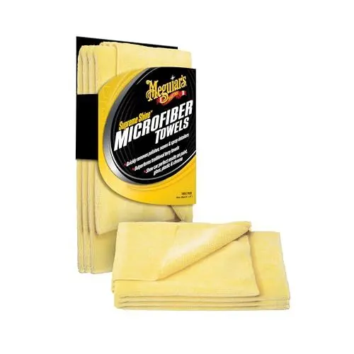 Produktbild: Meguiar's X2020EU Supreme Shine Microfiber Mikrofasertuch 3er-Pack