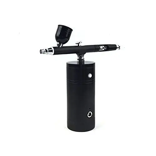 Produktbild: Meichoon Airbrush Air Pump Kits Tragbares Mini-Ladepistolen-Kompressor-Luftpinsel-Set für Modellspritzlackierung und Farblackierung,NA06