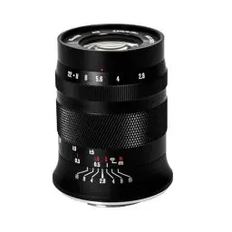 Produktbild: Meike 60mm F2.8 Vergrößerung Makro Manual Focus APS-C Objektiv Kompatibel mit Sony E Mount Mirrorless Kameras A6400 A5000 A5100 A6100 A6300 A6500 A6600