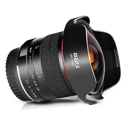 Produktbild: Meike Optics MK 8mm f3.5 Fisheye-Objektiv Ultra-Weitwinkel für Canon EF