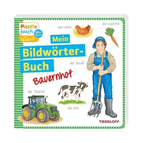 Produktbild: Mein Bildwörterbuch Bauernhof: Spielerisches Lernen der ersten Wörter (Bilderbuch ab 2 Jahre)