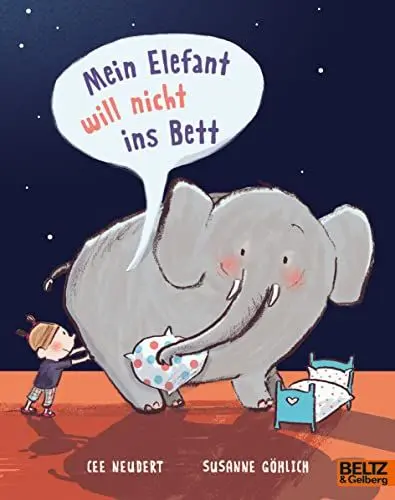 Produktbild: Mein Elefant will nicht ins Bett: Vierfarbiges Bilderbuch (MINIMAX)