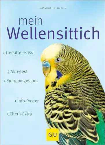 Produktbild: Mein Heimtier: Der Wellensittich gelb 12 x 3,5 cm