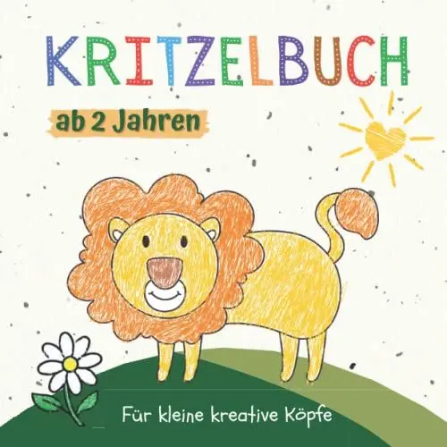 Produktbild: Mein Kritzelbuch: Dickes Malbuch für Kinder ab 2 Jahren mit über 50 tollen Motiven zum Ausmalen und Kritzeln für Mädchen und Jungen