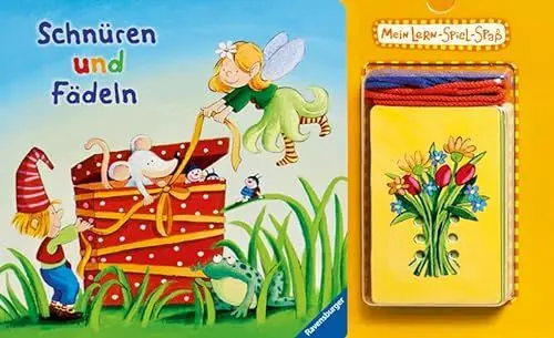 Produktbild: Mein Lern-Spiel-Spaß: Schnüren und Fädeln