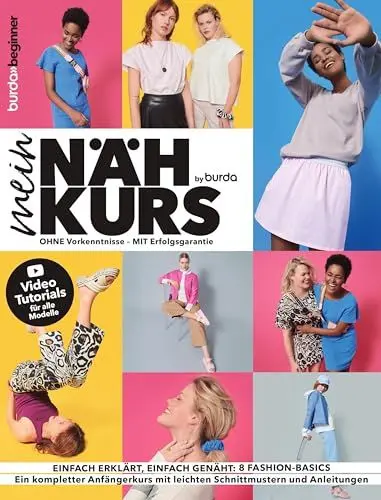 Produktbild: Mein Nähkurs by burda: Nähen lernen: Ohne Vorkenntnisse - Mit Erfolgsgarantie
