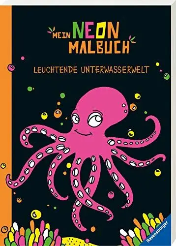 Produktbild: Mein Neon-Malbuch: Leuchtende Unterwasserwelt