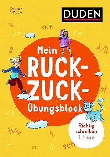 Produktbild: Mein Ruckzuck-Übungsblock Richtig schreiben 1. Klasse (Ruckzuck-Blöcke)