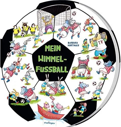 Produktbild: Mein Wimmel-Fußball: Witziges Kinderbuch ab 3 Jahren, mit extra Suchaufgaben, ideal zum Verschenken