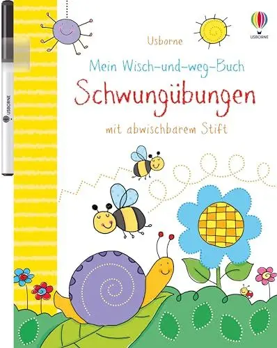 Produktbild: Mein Wisch-und-weg-Buch: Schwungübungen: mit abwischbarem Stift (Meine Wisch-und-weg-Bücher)