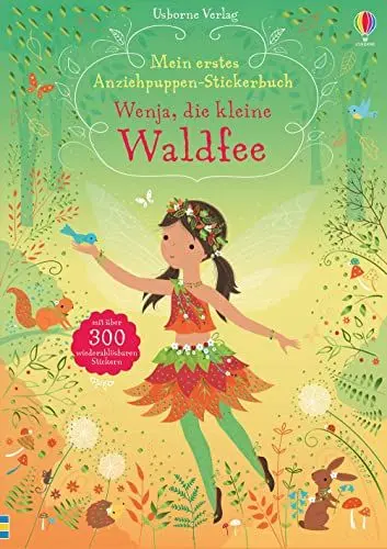 Produktbild: Mein erstes Anziehpuppen-Stickerbuch: Wenja, die kleine Waldfee: mit über 300 wiederablösbaren Stickern (Meine ersten Anziehpuppen-Stickerbücher)