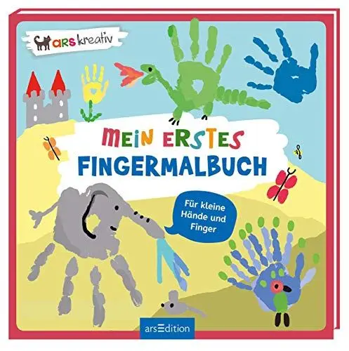Produktbild: Mein erstes Fingermalbuch: Zum Stempeln und Malen ab 2 Jahren