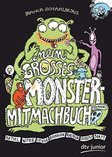 Produktbild: Mein großes Monster-Mitmachbuch: Rätsel, Witze, Spiele, Ausmale, Basteln, Ideen, Party