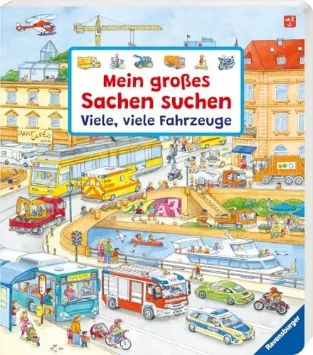 Produktbild: Mein großes Sachen suchen: Viele, viele Fahrzeuge