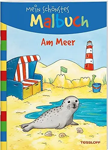 Produktbild: Mein schönstes Malbuch Am Meer: Malen für Kinder ab 5 Jahren (Malbücher und -blöcke)