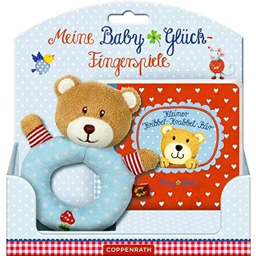 Produktbild: Meine BabyGlück-Fingerspiele: Kleiner Kribbel-Krabbel-Bär: Buch mit Greifling