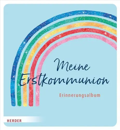 Produktbild: Meine Erstkommunion Erinnerungsalbum Regenbogen