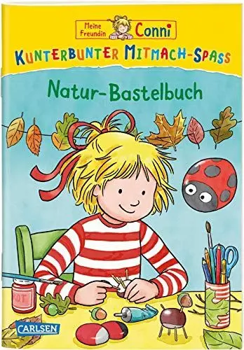 Produktbild: Meine Freundin Conni: Kunterbunter Mitmach-Spaß - Natur-Bastelbuch