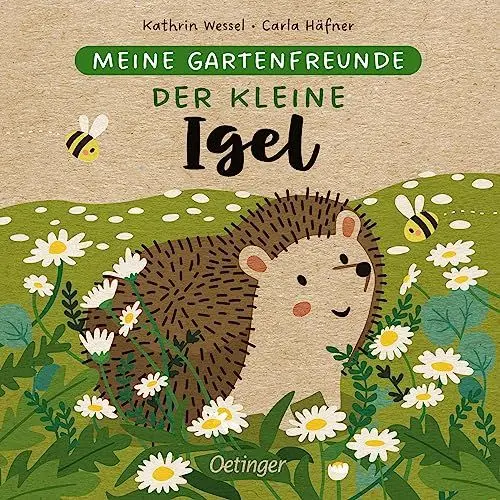 Produktbild: Meine Gartenfreunde. Der kleine Igel: Pappbilderbuch über heimische Tiere für die Kleinsten