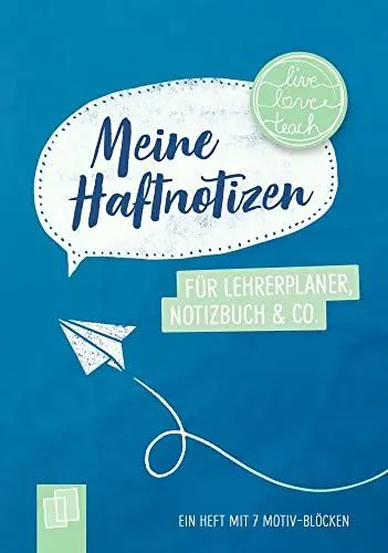 Produktbild: Meine Haftnotizen für Lehrerplaner, Notizbuch & Co. - 