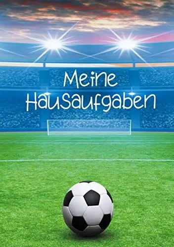 Produktbild: Meine Hausaufgaben: Fussball (Hausaufgabenheft für Schüler)