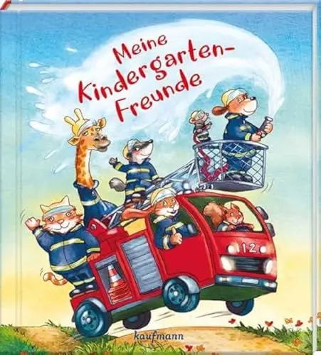 Produktbild: Meine Kindergarten-Freunde: Feuerwehr (Freundebuch für den Kindergarten und die Kita: Meine Kindergarten-Freunde für Mädchen und Jungen)