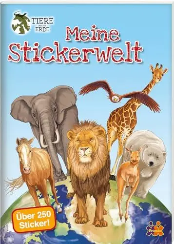 Produktbild: Meine Stickerwelt. Tiere unserer Erde mit über 250 Stickern