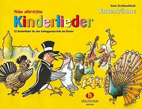 Produktbild: Meine allerersten Kinderlieder: 22 Kinderlieder für den Anfangsunterricht am Klavier