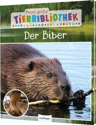 Produktbild: Meine große Tierbibliothek: Der Biber: Erstes Wissen für Vor- und Grundschule