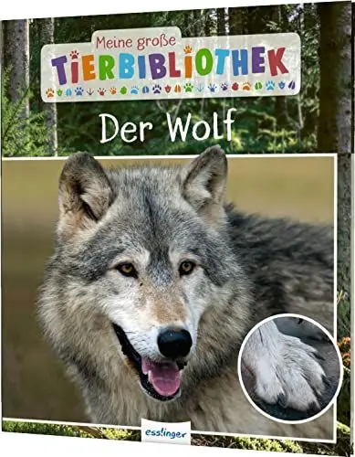 Produktbild: Meine große Tierbibliothek: Der Wolf: Sachbuch für Vorschule & Grundschule