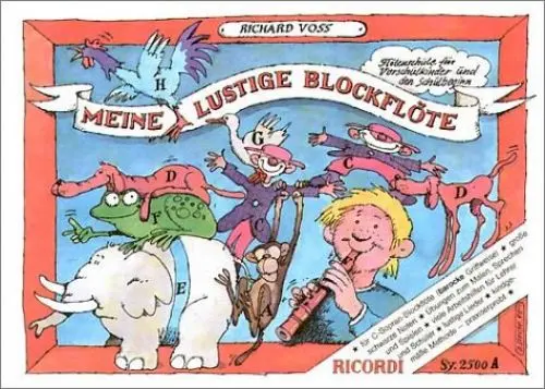 Produktbild: Meine lustige Blockflöte - Bd. 1, Sopranblockflöte, barock